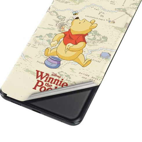Disney Winnie the Pooh Hundred Acre Wood Galaxy S21 Plus 5G Skin
